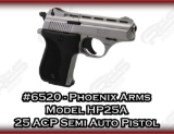 Phoenix Arms Model HP25A 25 ACP Semi Auto Pistol