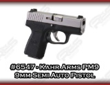 Kahr Arms PM9 9mm Semi Auto Pistol