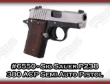 Sig Sauer P238 380 ACP Semi Auto Pistol