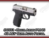 Kahr Arms PM45 45 ACP Semi Auto Pistol