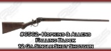 Hopkins & Allens Falling Block 12 Ga Single Shot Shotgun