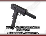 Masterpiece Arms MPA10SST 45 ACP Semi Auto Pistol