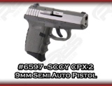 SCCY CPX-2 9mm Semi Auto Pistol