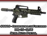 Diamondback Firearms DB-15 5.56 Semi Auto Pistol