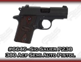 Sig Sauer P238 380 Acp Semi Auto Pistol