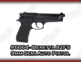 Beretta 92FS 9mm Semi Auto Pistol