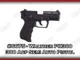 Walther PK380 380 Acp Semi Auto Pistol