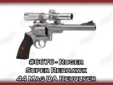 Ruger Super Redhawk 44 Mag Double Action Revolver