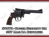Ruger Security Six 357 Mag Double Action Revolver