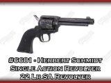 Herbert Schmidt Single Action Revolver 22 Lr Single Action Revolver