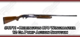 Remington 870 Wingmaster 12 Ga Pump Action Shotgun