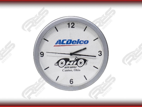 "ABSOLUTE" AC Delco Battery Powered Clock