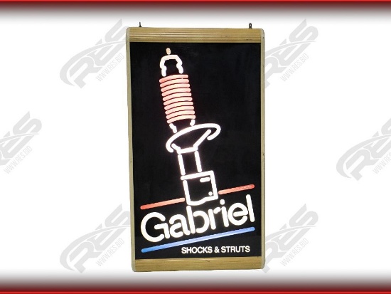 "ABSOLUTE" Gabriel Shocks and Struts Electric Sign