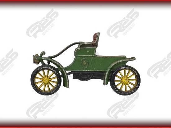 "ABSOLUTE" Cast Aluminum Vintage Car Decoration