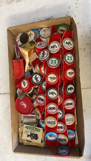 Charlanne Farms MISC. Tractor Pins and Metal Plaques