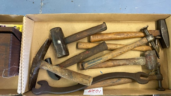 Flat of Misc. Hammers and Mallets