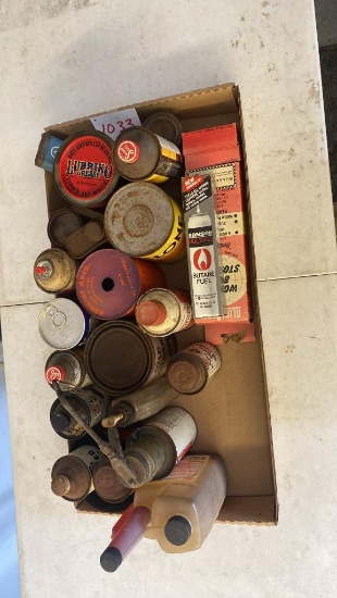 MISC. Old Lubricant Cans