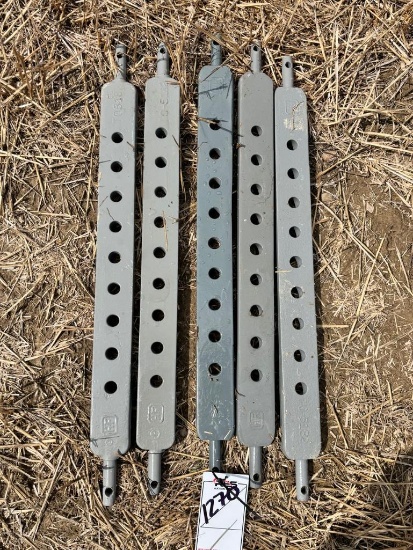 (5) 2pt Draw Bars marked HF