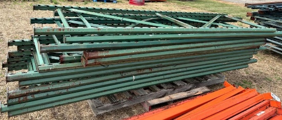(14) Various Length 42" Pallet Uprights