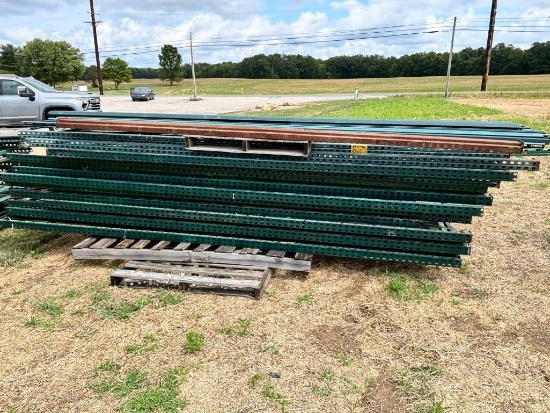 (16) 36" 14' Pallet Racking Uprights