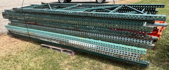 (13) 14' 48" Pallet Racking Uprights