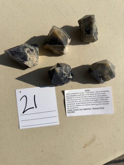 Iolite set of 5
