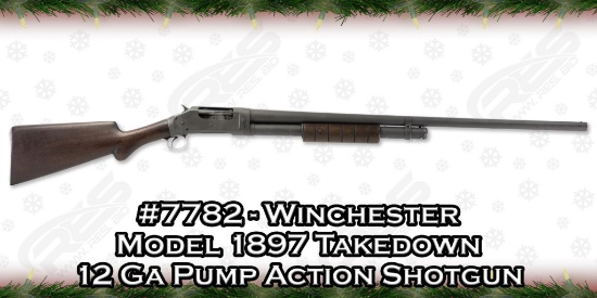 Winchester Model 1897 Takedown 12 Ga Pump Action Shotgun | Guns ...