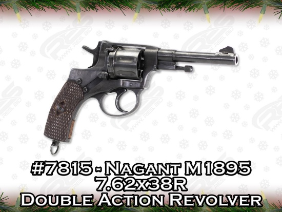 Nagant M1895 7.62x38R Double Action Revolver | Guns & Military ...