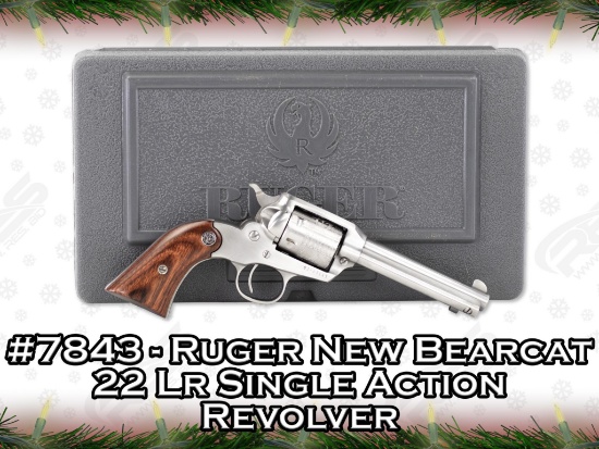 ruger bearcat .22 lr single action revolver