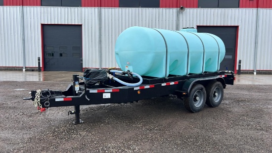 1600 Gallon Nursetank Water Trailer