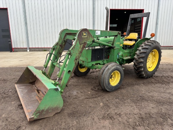 1989 John Deere 2155 Loader Tractor