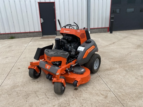 Husqvarna V554 Zero-Turn Stand on Mower