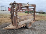 Portable Cattle Squeeze Chute