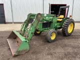 1989 John Deere 2155 Loader Tractor