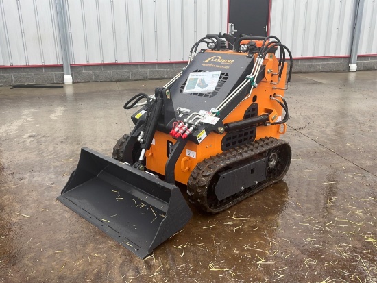 Unused LandHero Mini Stand-On Skid Loader