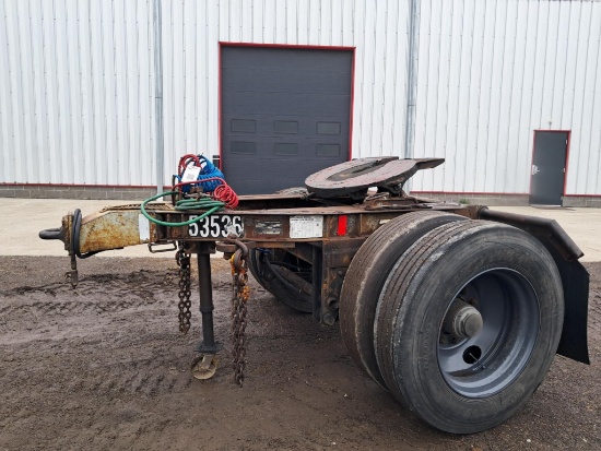 Single Axle Dolly Semi Trailer