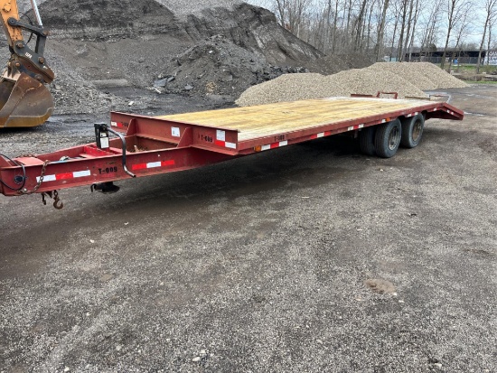 1996 Hudson 25 Flatbed Trailer