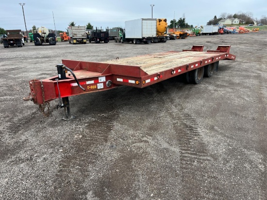 1986 INTP 24 Flatbed Trailer