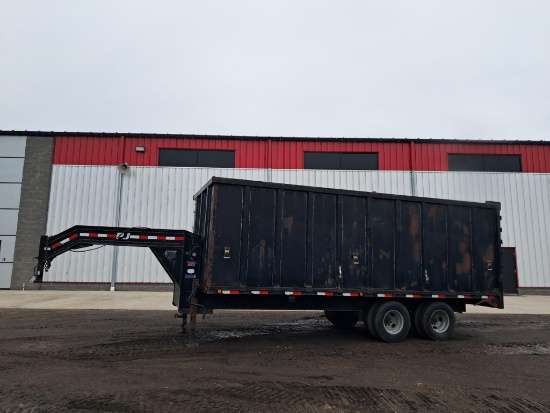 2011 PJ 20' Gooseneck Dump Trailer