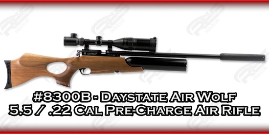 Daystate Air Wolf 5.5 / .22 Cal Pre-Charge Air Rifle