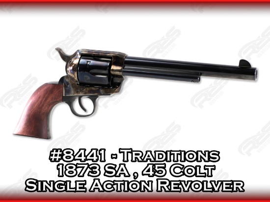 Traditions 1873 SA 45 Colt Single Action Revolver