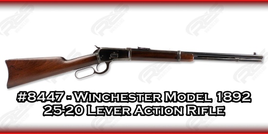 Winchester Model 1892 25-20 Lever Action Rifle