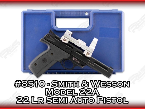 Smith & Wesson Model 22A 22 Lr Semi Auto Pistol