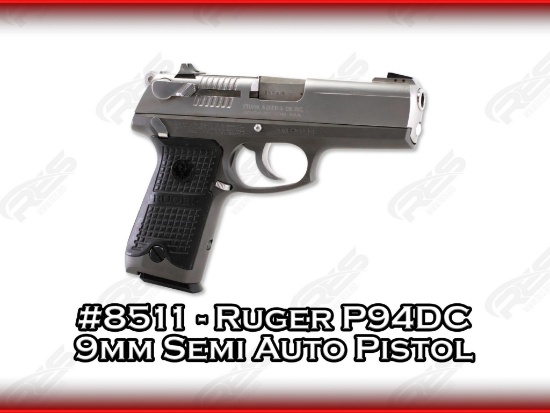 Ruger P94DC 9mm Semi Auto Pistol