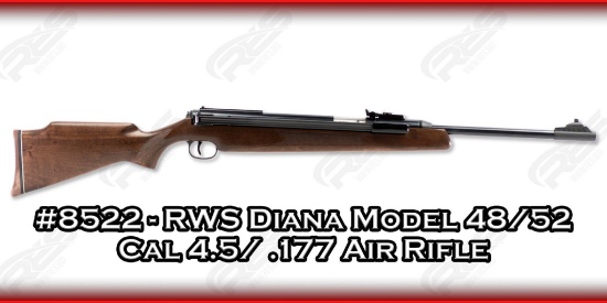 RWS Diana Model 48/52 Cal 4.5/ .177 Air Rifle