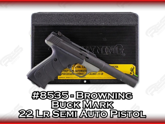 Browning Buck Mark 22 Lr Semi Auto Pistol