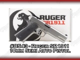 Ruger SR1911 10mm Semi Auto Pistol