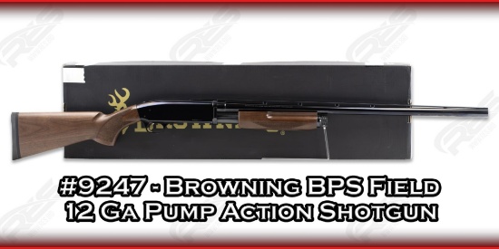Browning BPS Field 12 Ga Pump Action Shotgun | Online Auctions | Proxibid