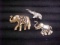Lot of elephant pins