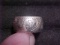 Nice sterling silver ladies ring size 7
